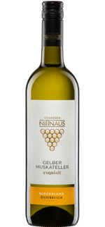 Gelber Muskateller Exquisit Weißwein 2021 von Gebrüder Nittnaus 0,75 l