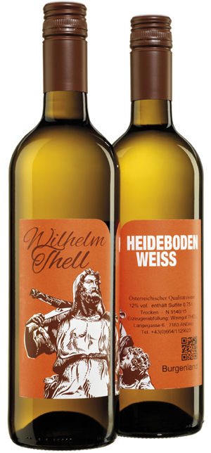 Heideboden Weiss 2017 Weißwein von Winzer Wilhelm Thell 0,75 l